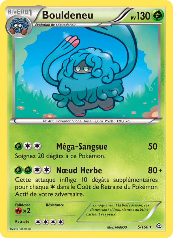 Bouldeneu 5 — Primo-Choc (French Pokémon TCG card)