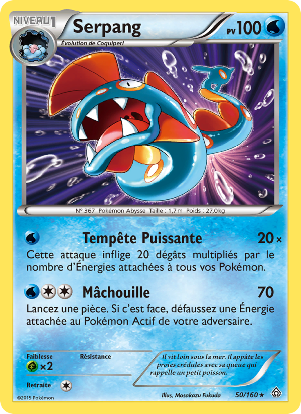 Serpang 50 — Primo-Choc (French Pokémon TCG card)