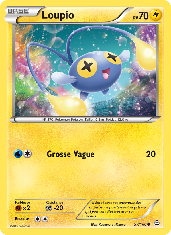 Loupio 57 — Primo-Choc (French Pokémon TCG card)