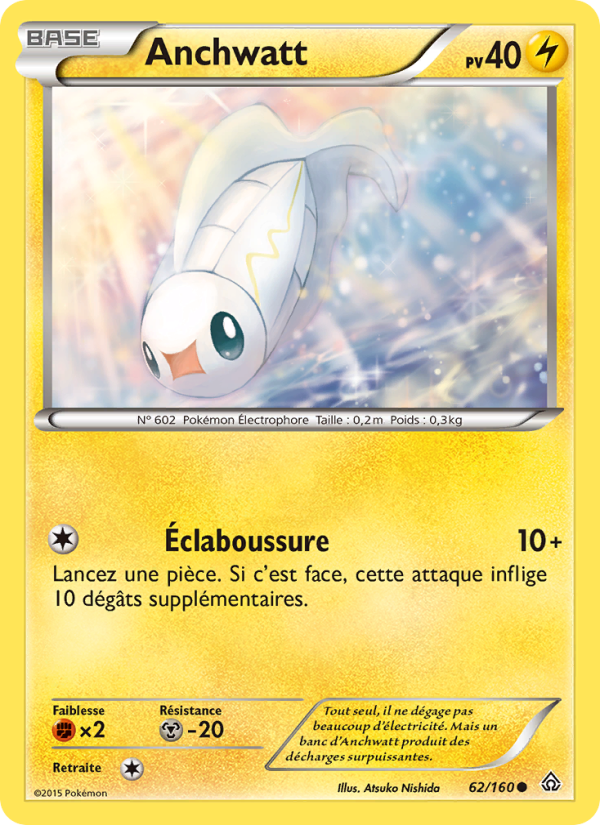 Anchwatt 62 — Primo-Choc (French Pokémon TCG card)