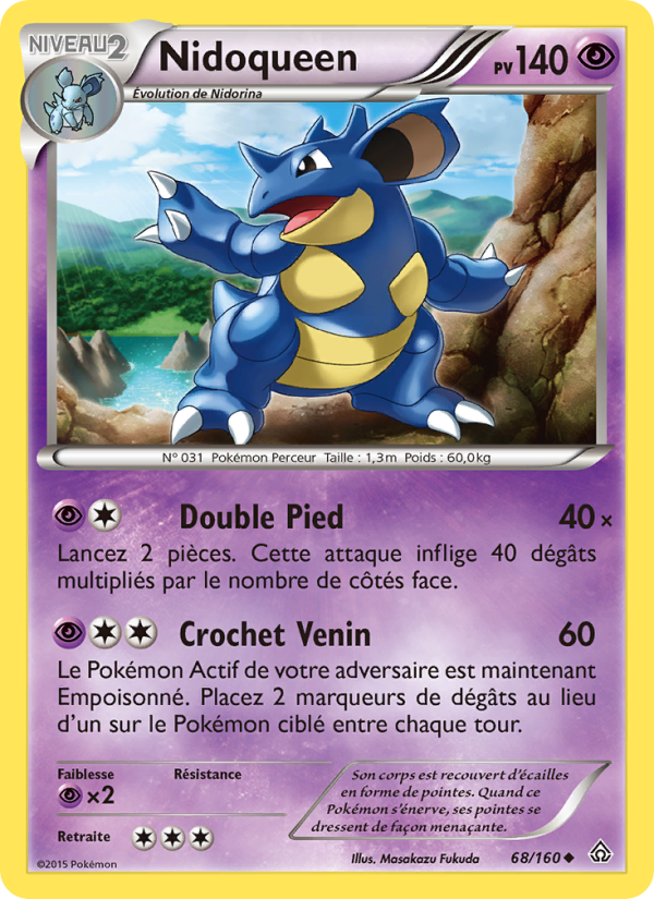 Nidoqueen 68 — Primo-Choc (French Pokémon TCG card)