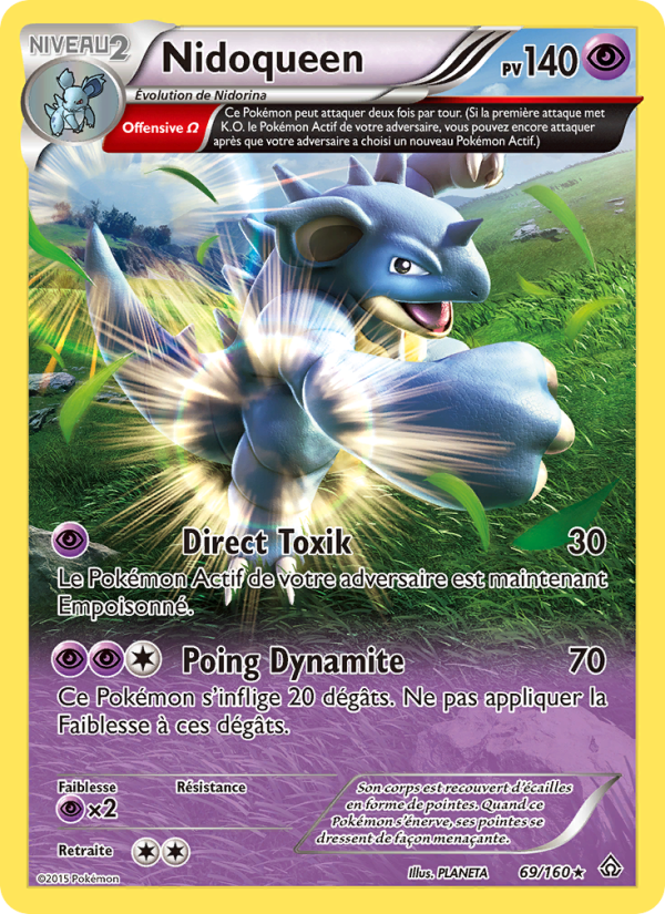 Nidoqueen 69 — Primo-Choc (French Pokémon TCG card)