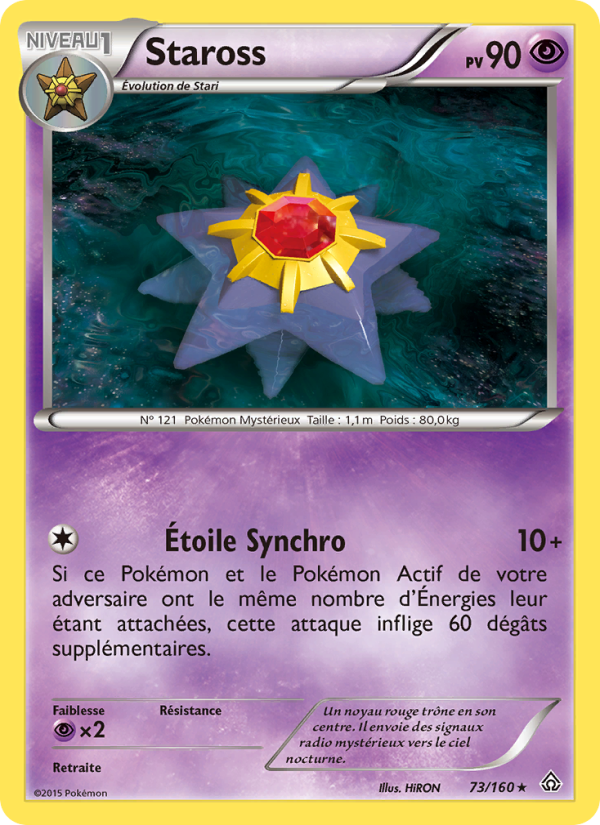 Staross 73 — Primo-Choc (French Pokémon TCG card)