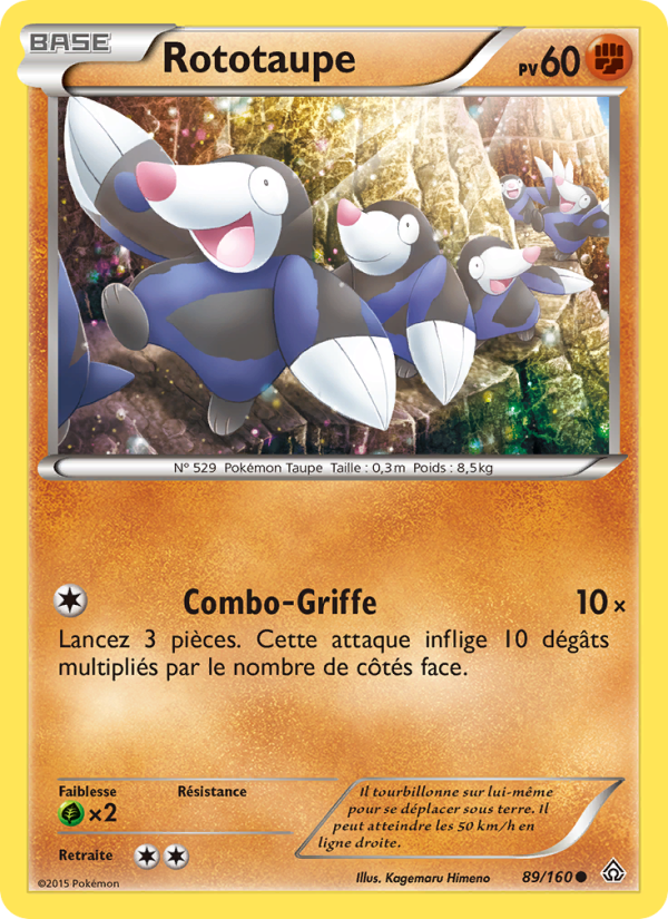 Rototaupe 89 — Primo-Choc (French Pokémon TCG card)