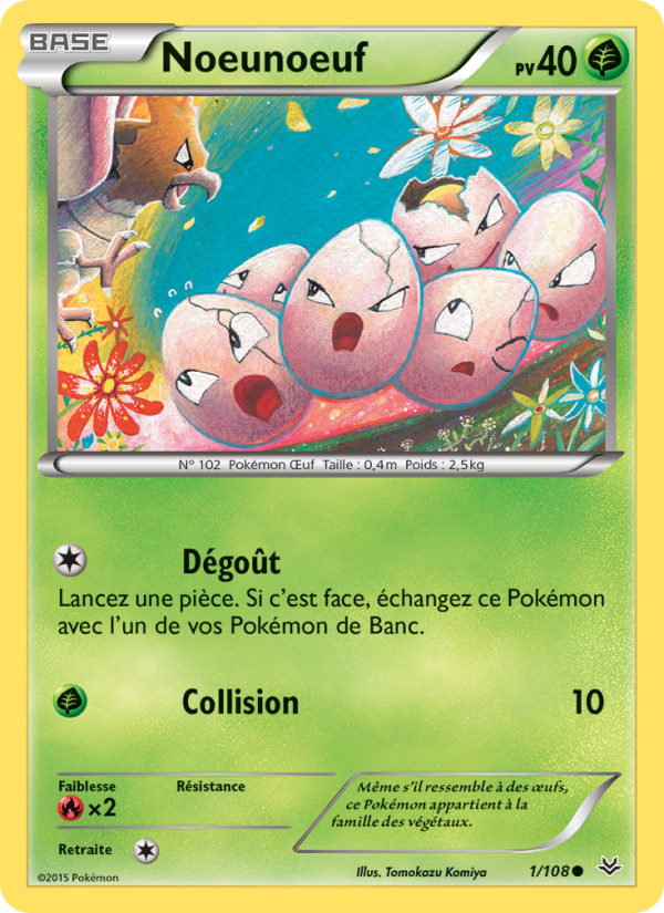 Noeunoeuf 1 — Ciel Rugissant (French Pokémon TCG card)