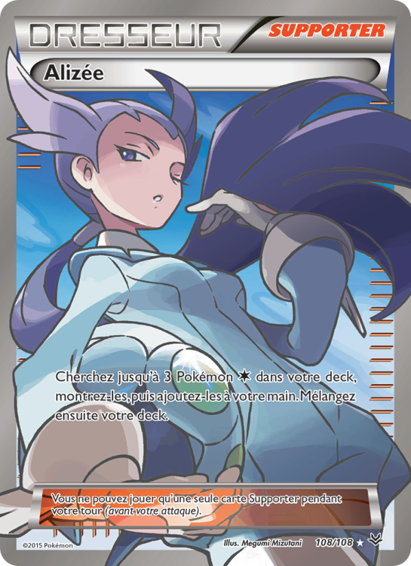 Alizée 108 — Ciel Rugissant (French Pokémon TCG card)