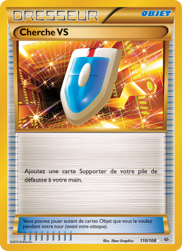 Cherche VS 110 — Ciel Rugissant (French Pokémon TCG card)