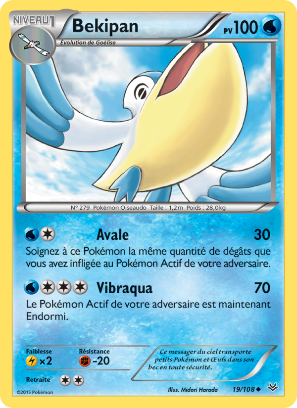 Bekipan 19 — Ciel Rugissant (French Pokémon TCG card)