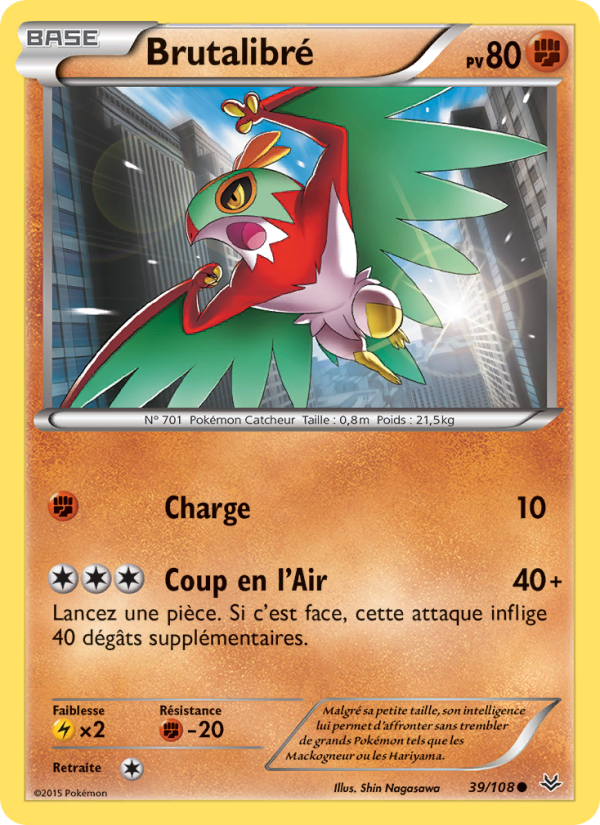 Brutalibré 39 — Ciel Rugissant (French Pokémon TCG card)