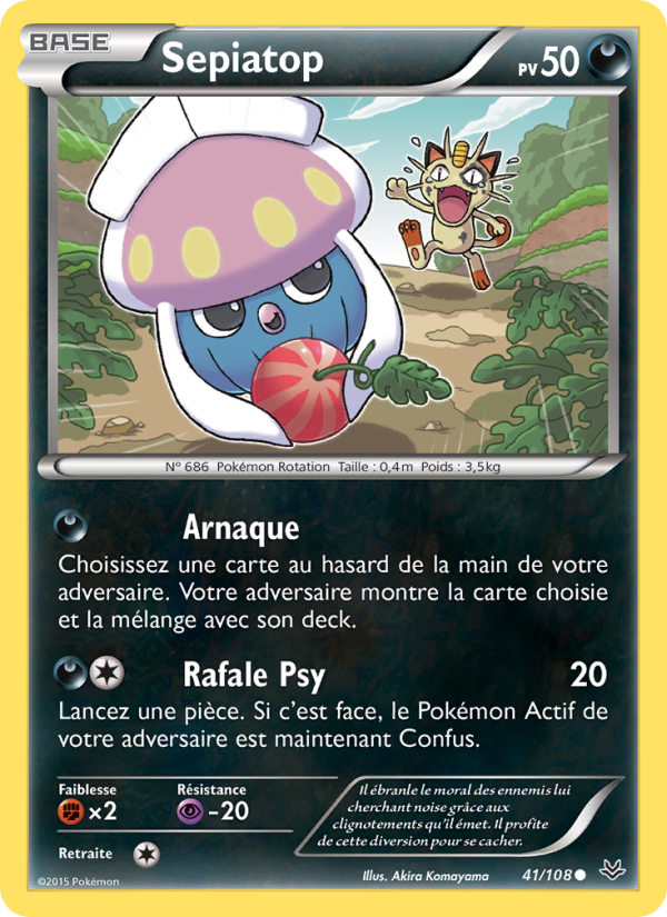 Sepiatop 41 — Ciel Rugissant (French Pokémon TCG card)