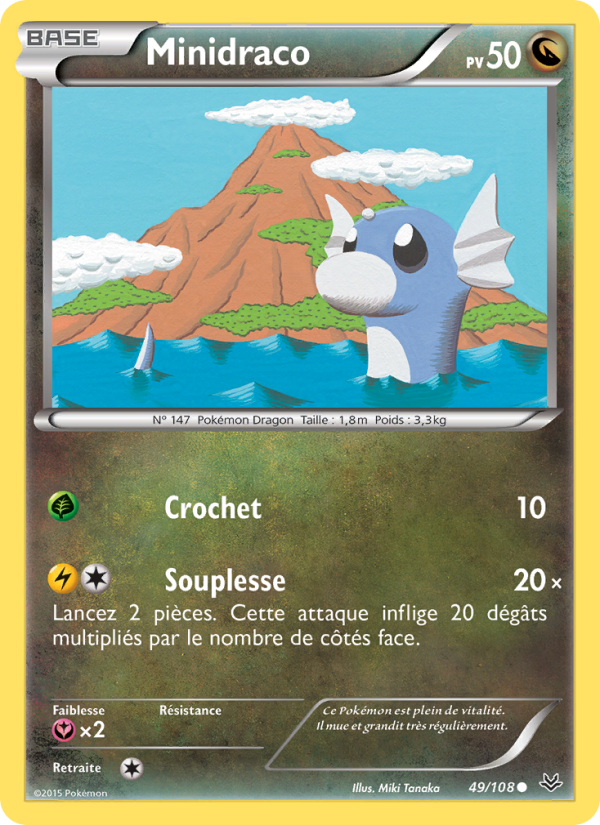 Minidraco 49 — Ciel Rugissant (French Pokémon TCG card)