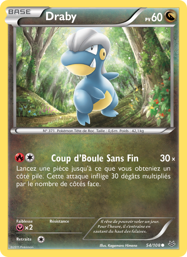 Draby 54 — Ciel Rugissant (French Pokémon TCG card)