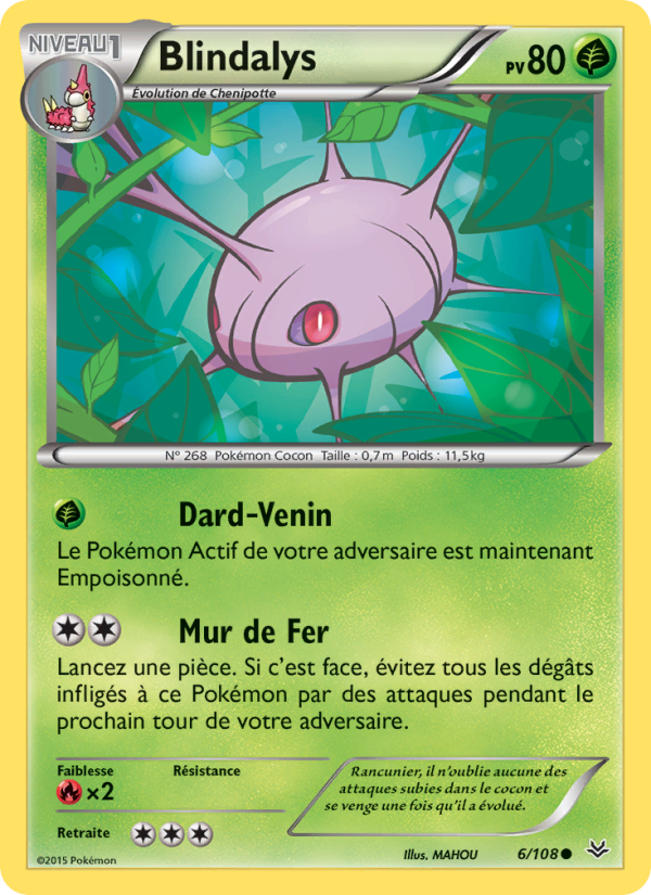 Blindalys 6 — Ciel Rugissant (French Pokémon TCG card)