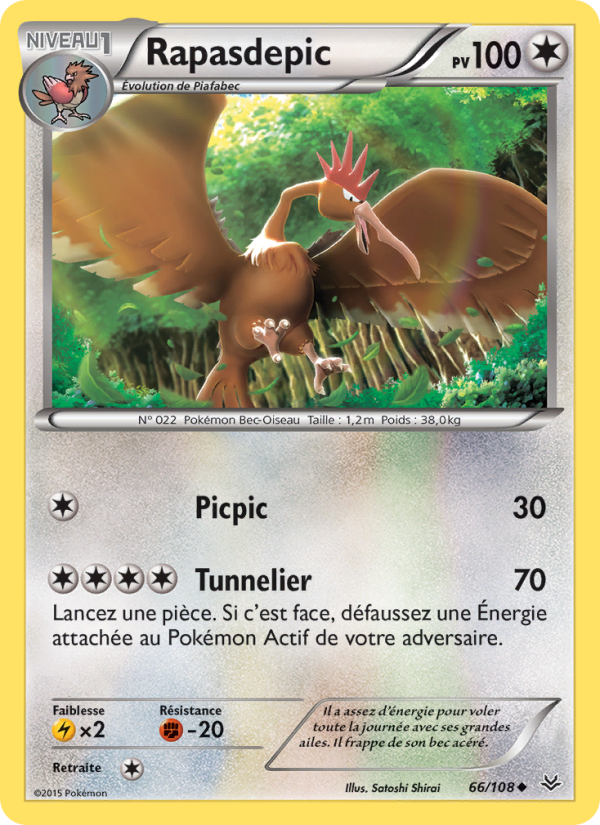 Rapasdepic 66 — Ciel Rugissant (French Pokémon TCG card)