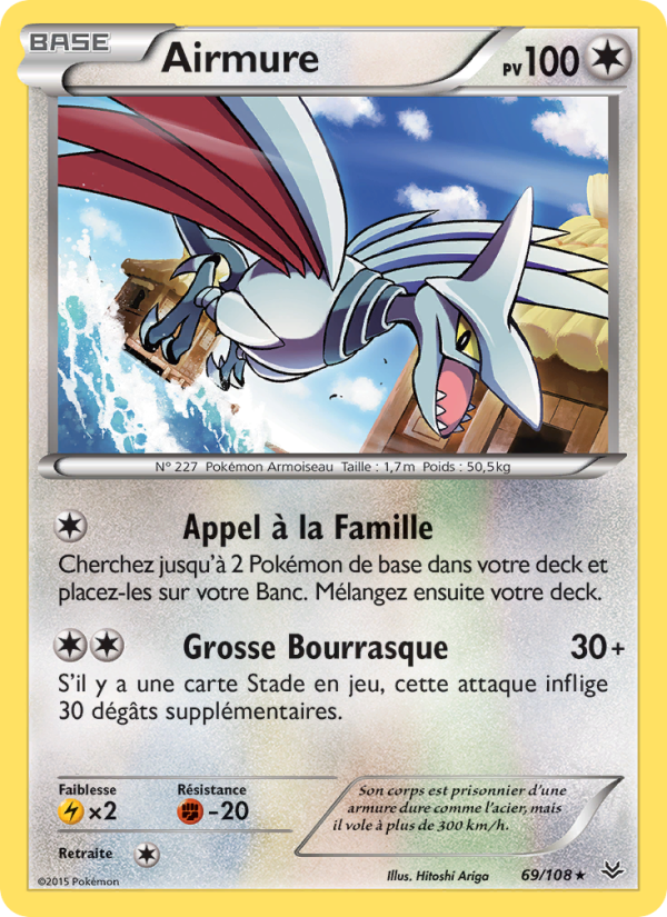 Airmure 69 — Ciel Rugissant (French Pokémon TCG card)