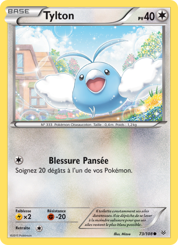 Tylton 73 — Ciel Rugissant (French Pokémon TCG card)