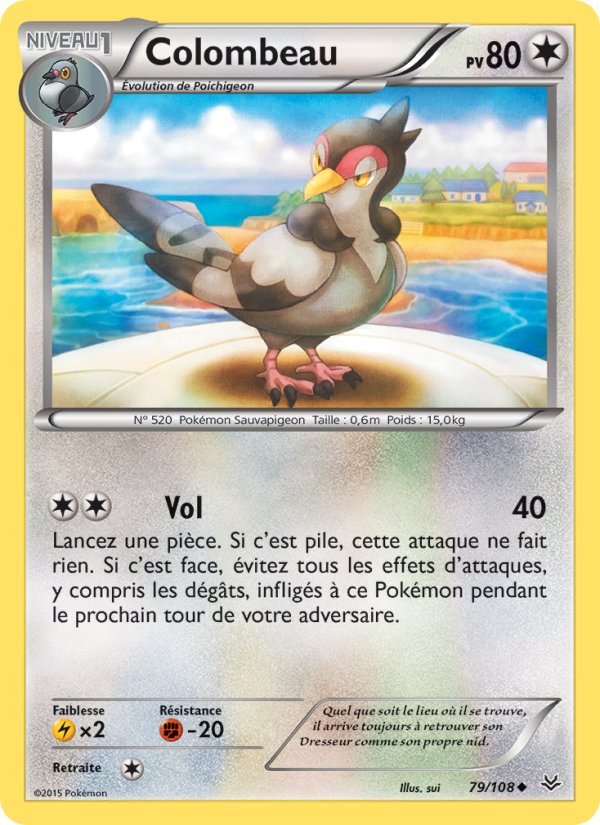 Colombeau 79 — Ciel Rugissant (French Pokémon TCG card)