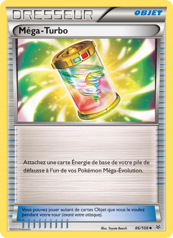 Méga-Turbo 86 — Ciel Rugissant (French Pokémon TCG card)