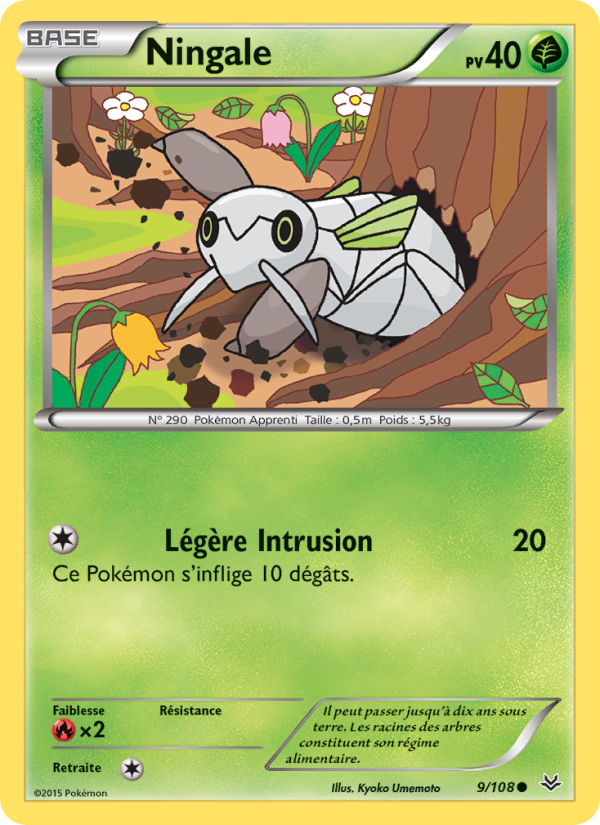 Ningale 9 — Ciel Rugissant (French Pokémon TCG card)