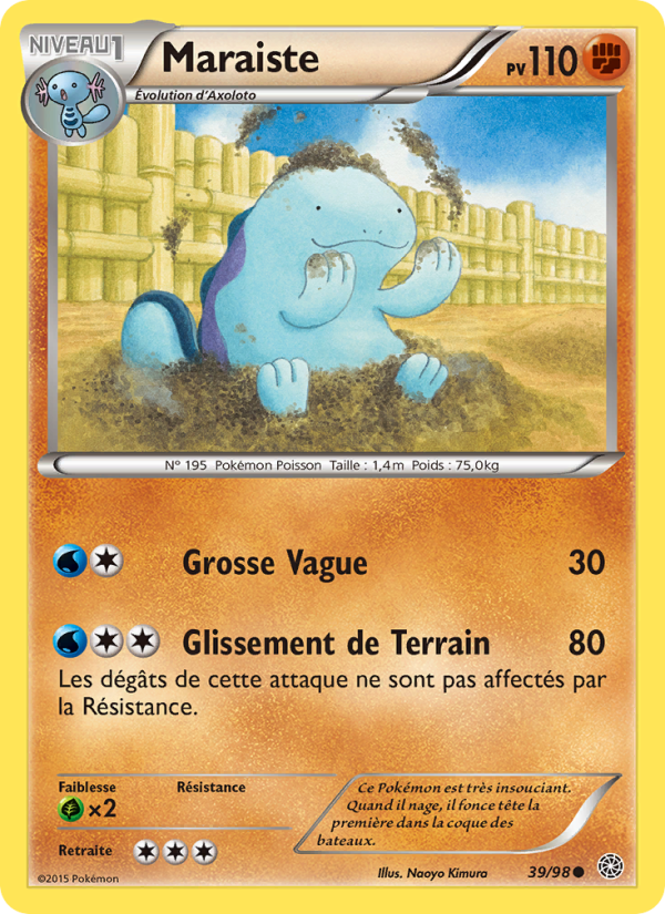 Maraiste 39 — Origines Antiques (French Pokémon TCG card)