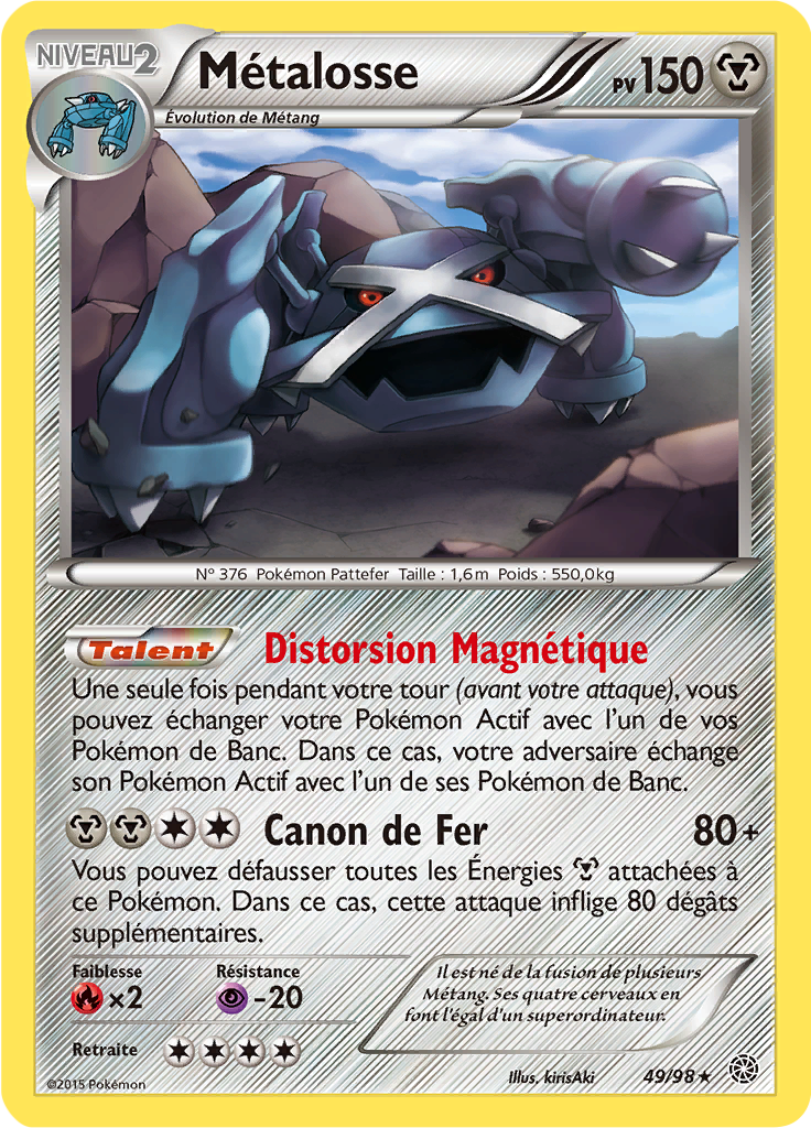 Métalosse 49 — Origines Antiques (French Pokémon TCG card)