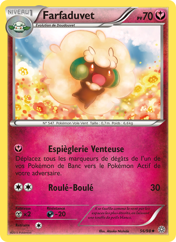 Farfaduvet 56 — Origines Antiques (French Pokémon TCG card)