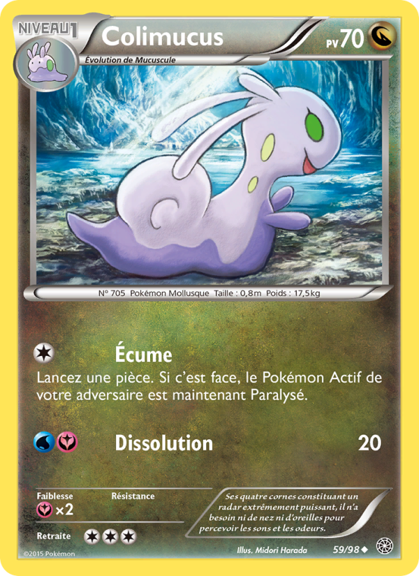 Colimucus 59 — Origines Antiques (French Pokémon TCG card)