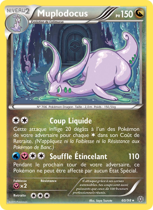 Muplodocus 60 — Origines Antiques (French Pokémon TCG card)