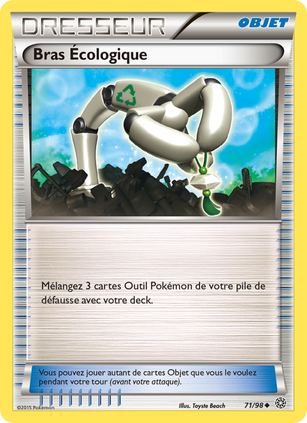 Bras Écologique 71 — Origines Antiques (French Pokémon TCG card)