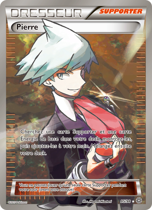 Pierre 95 — Origines Antiques (French Pokémon TCG card)
