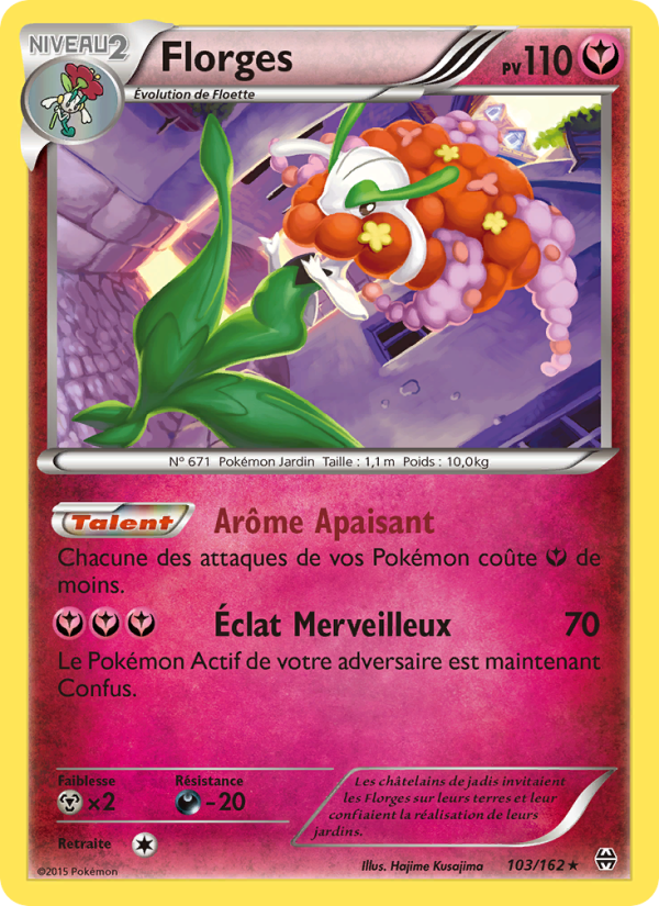 Florges 103 — Impulsion Turbo (French Pokémon TCG card)