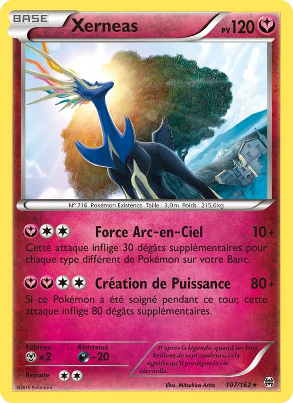 Xerneas 107 — Impulsion Turbo (French Pokémon TCG card)