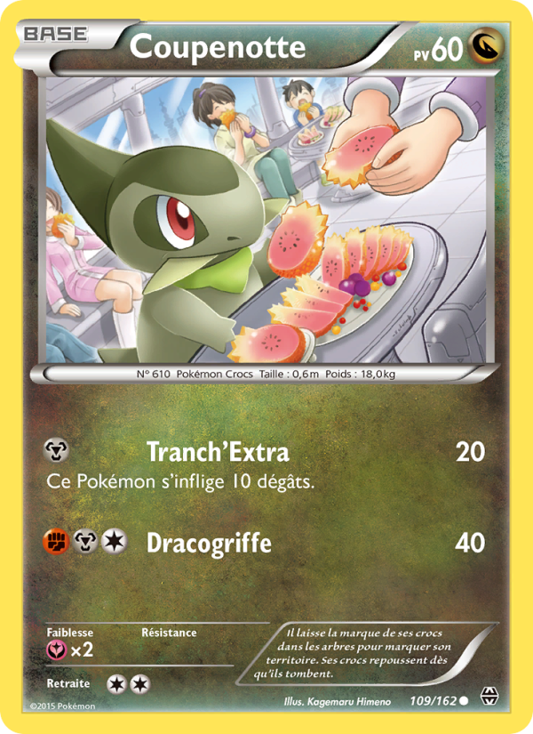 Coupenotte 109 — Impulsion Turbo (French Pokémon TCG card)