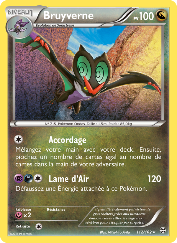 Bruyverne 112 — Impulsion Turbo (French Pokémon TCG card)