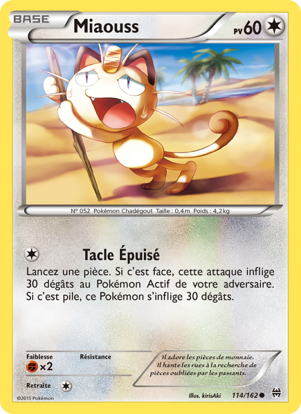 Miaouss 114 — Impulsion Turbo (French Pokémon TCG card)