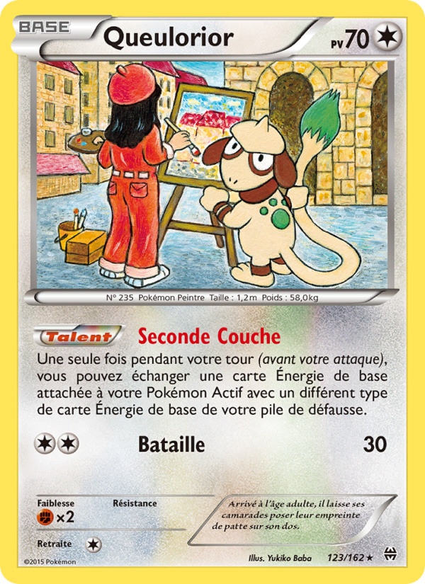 Queulorior 123 — Impulsion Turbo (French Pokémon TCG card)