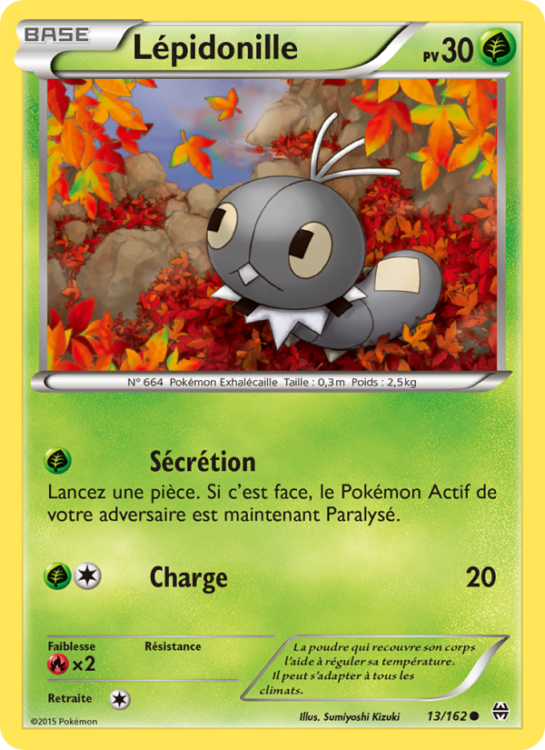 Lépidonille 13 — Impulsion Turbo (French Pokémon TCG card)