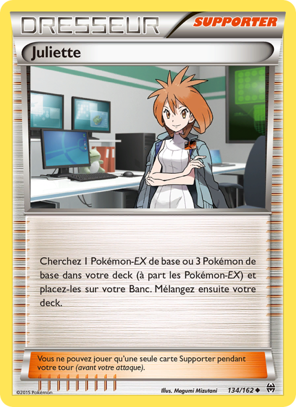 Juliette 134 — Impulsion Turbo (French Pokémon TCG card)