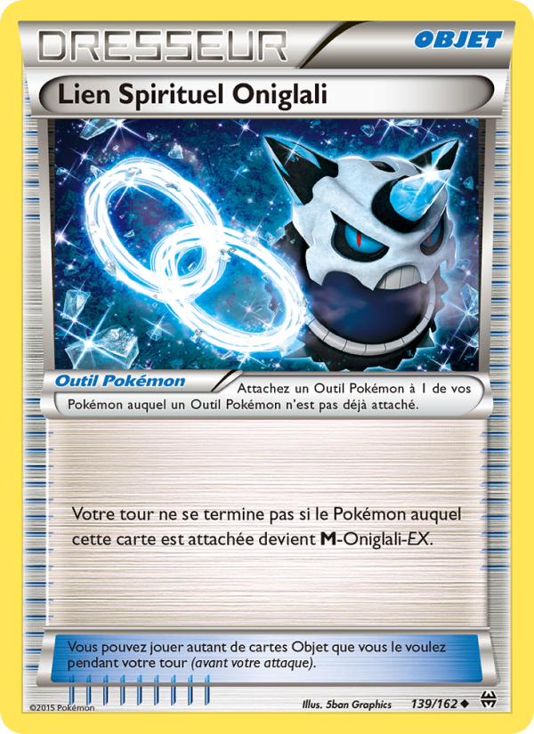 Lien Spirituel Oniglali 139 — Impulsion Turbo (French Pokémon TCG card)
