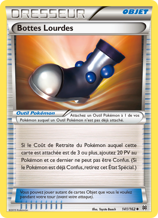 Bottes Lourdes 141 — Impulsion Turbo (French Pokémon TCG card)