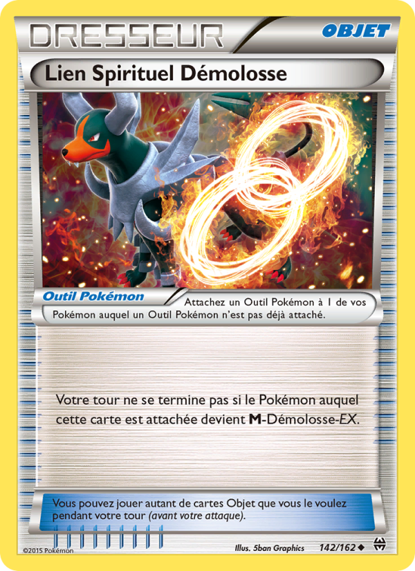 Lien Spirituel Démolosse 142 — Impulsion Turbo (French Pokémon TCG card)