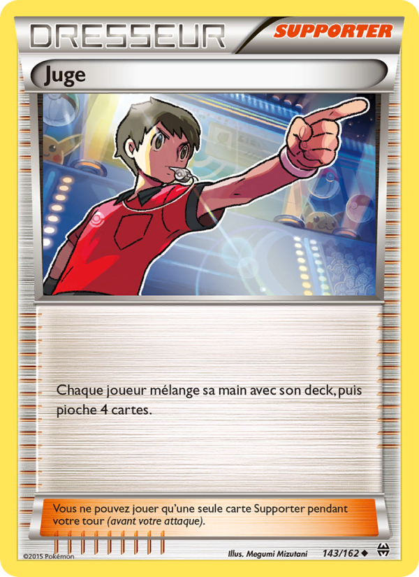 Juge 143 — Impulsion Turbo (French Pokémon TCG card)