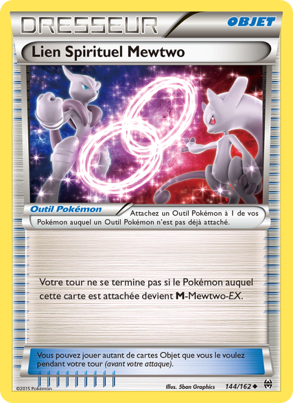 Lien Spirituel Mewtwo 144 — Impulsion Turbo (French Pokémon TCG card)