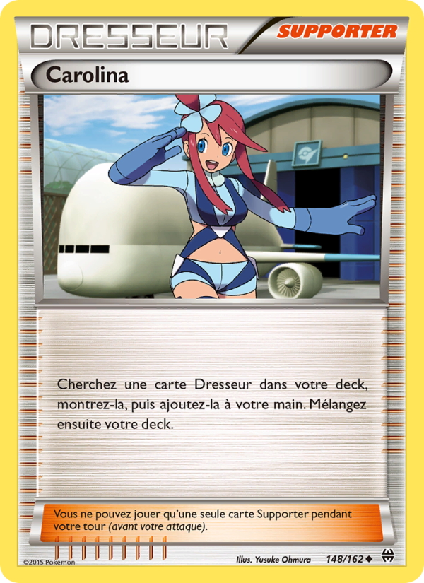 Carolina 148 — Impulsion Turbo (French Pokémon TCG card)
