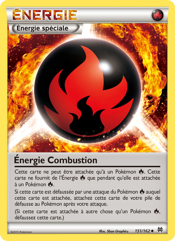 Énergie Combustion 151 — Impulsion Turbo (French Pokémon TCG card)