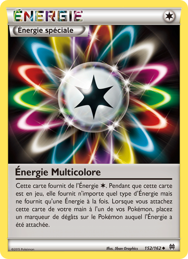 Énergie Multicolore 152 — Impulsion Turbo (French Pokémon TCG card)