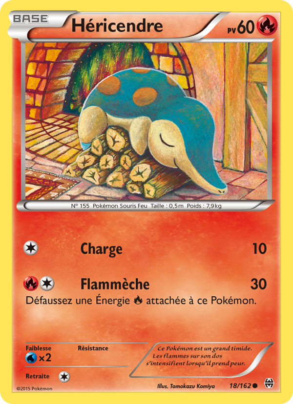 Héricendre 18 — Impulsion Turbo (French Pokémon TCG card)