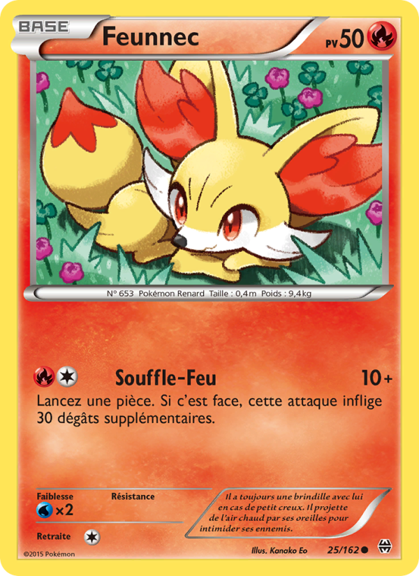 Feunnec 25 — Impulsion Turbo (French Pokémon TCG card)