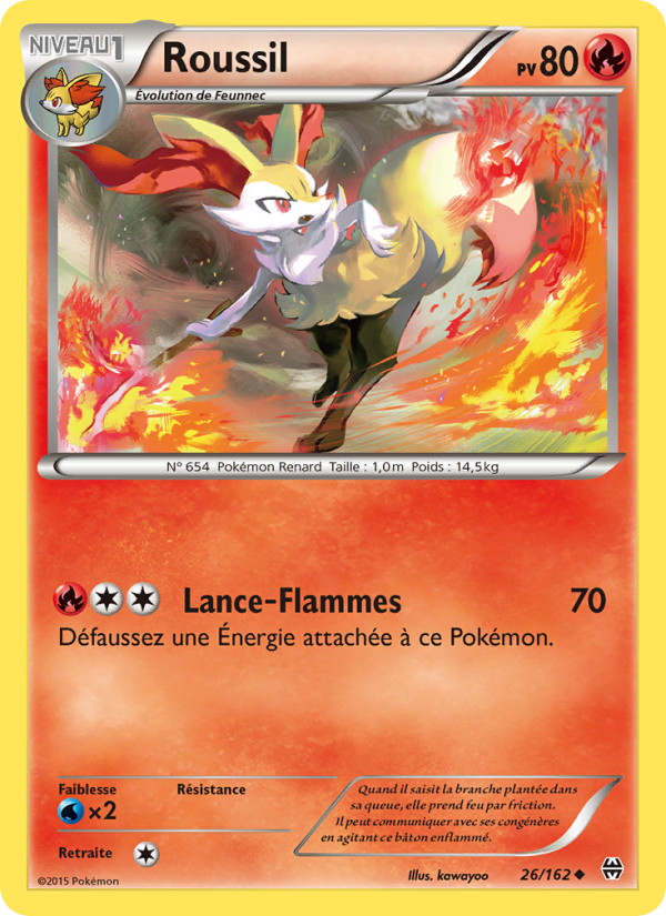 Roussil 26 — Impulsion Turbo (French Pokémon TCG card)
