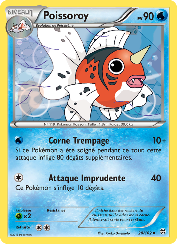 Poissoroy 28 — Impulsion Turbo (French Pokémon TCG card)